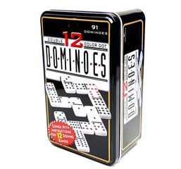 Spēle Domino, 19.5x12x7.5 cm cena un informācija | Galda spēles | 220.lv