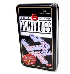 Spēle Domino, 19.5x12x3.5 cm cena un informācija | Galda spēles | 220.lv