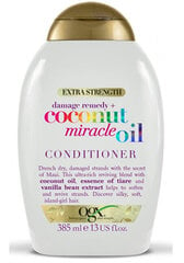 Atjaunojošs balzams OGX Coconut Miracle Oil (385 ml) cena un informācija | Matu kondicionieri, balzāmi | 220.lv