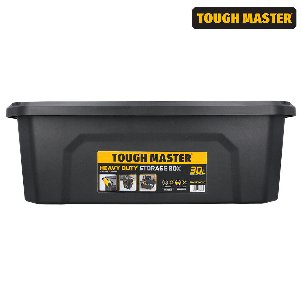 Uzglabāšanas kaste Tough Master® TM-UPT-4030, 30L cena un informācija | Instrumentu kastes | 220.lv