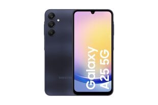 Samsung Galaxy A25 5G 6GB/128GB Blue Black. cena un informācija | Mobilie telefoni | 220.lv