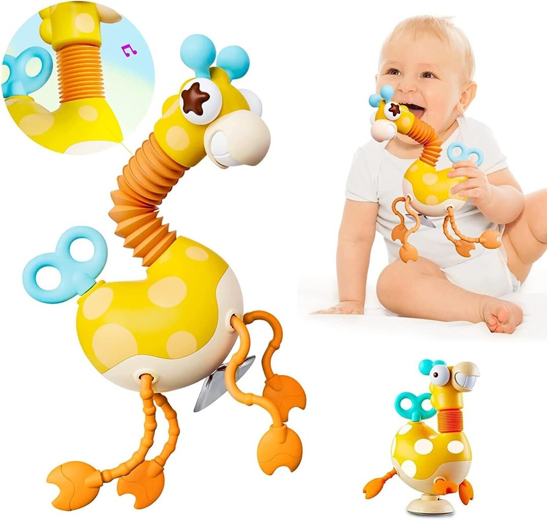 Bērnu sensorā rotaļlieta Žirafe Goorder ‎GO-01 цена и информация | Rotaļlietas zīdaiņiem | 220.lv