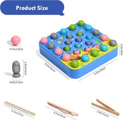 Деревянная магнитная игрушка Монтессори HOMCENT  цена и информация | Развивающие игрушки | 220.lv