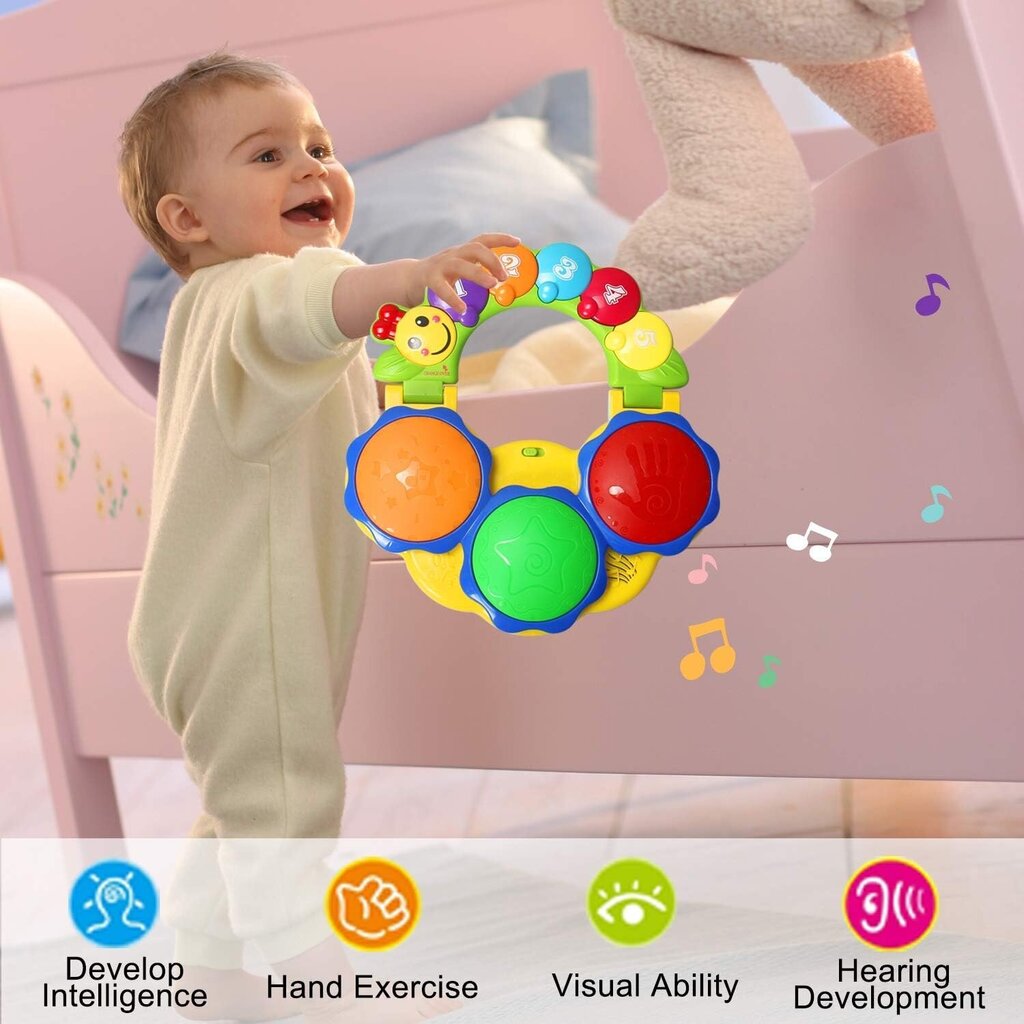Bērnu muzikāla rotaļlieta Felly 855-10A cena un informācija | Rotaļlietas zīdaiņiem | 220.lv