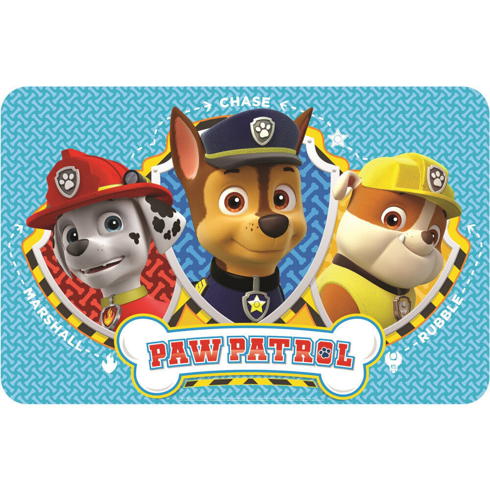 Paw Patrol galda paklājs 28x43 cm cena un informācija | Kancelejas preces | 220.lv