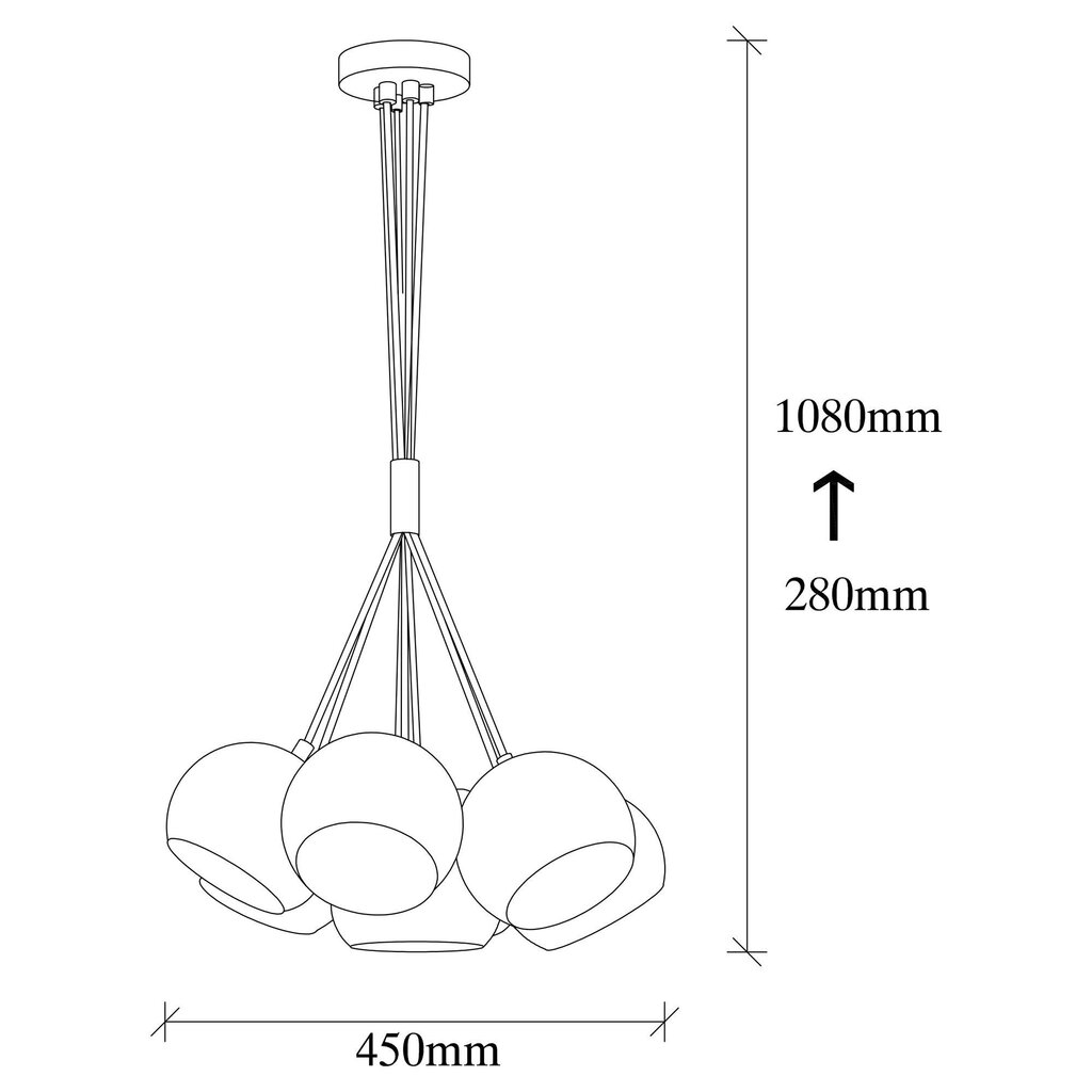 Piekaramā lampa Sivani-MR-626 cena un informācija | Piekaramās lampas | 220.lv