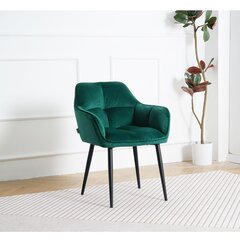 Samta krēsls Sola zaļš. cena un informācija | Virtuves un ēdamistabas krēsli | 220.lv