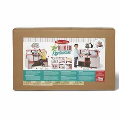 Rotaļlietu virtuve Melissa & Doug Restorāns цена и информация | Игрушки для девочек | 220.lv