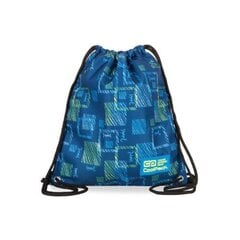 Мешок для сменной обуви CoolPack Solo Ocean Room, синий цена и информация | Школьные рюкзаки, спортивные сумки | 220.lv