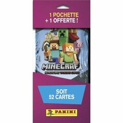 Uzlīmju komplekts Panini Minecraft, 52 gab. цена и информация | Аппликации, декорации, наклейки | 220.lv
