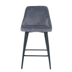 Барный стул Дека серый бархат. цена и информация | Стулья для кухни и столовой | 220.lv