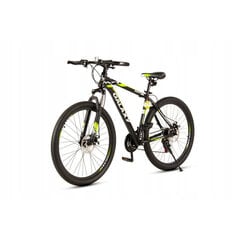 Kalnu velosipēds Galaxy MTB 19 27,5", melns/zaļš цена и информация | Велосипеды | 220.lv