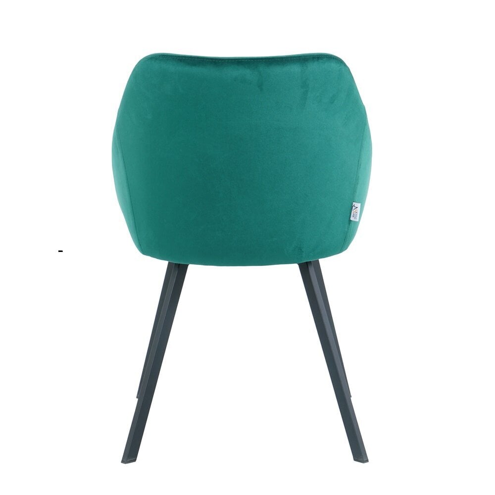 Samta krēsls Gana zaļš cena un informācija | Virtuves un ēdamistabas krēsli | 220.lv