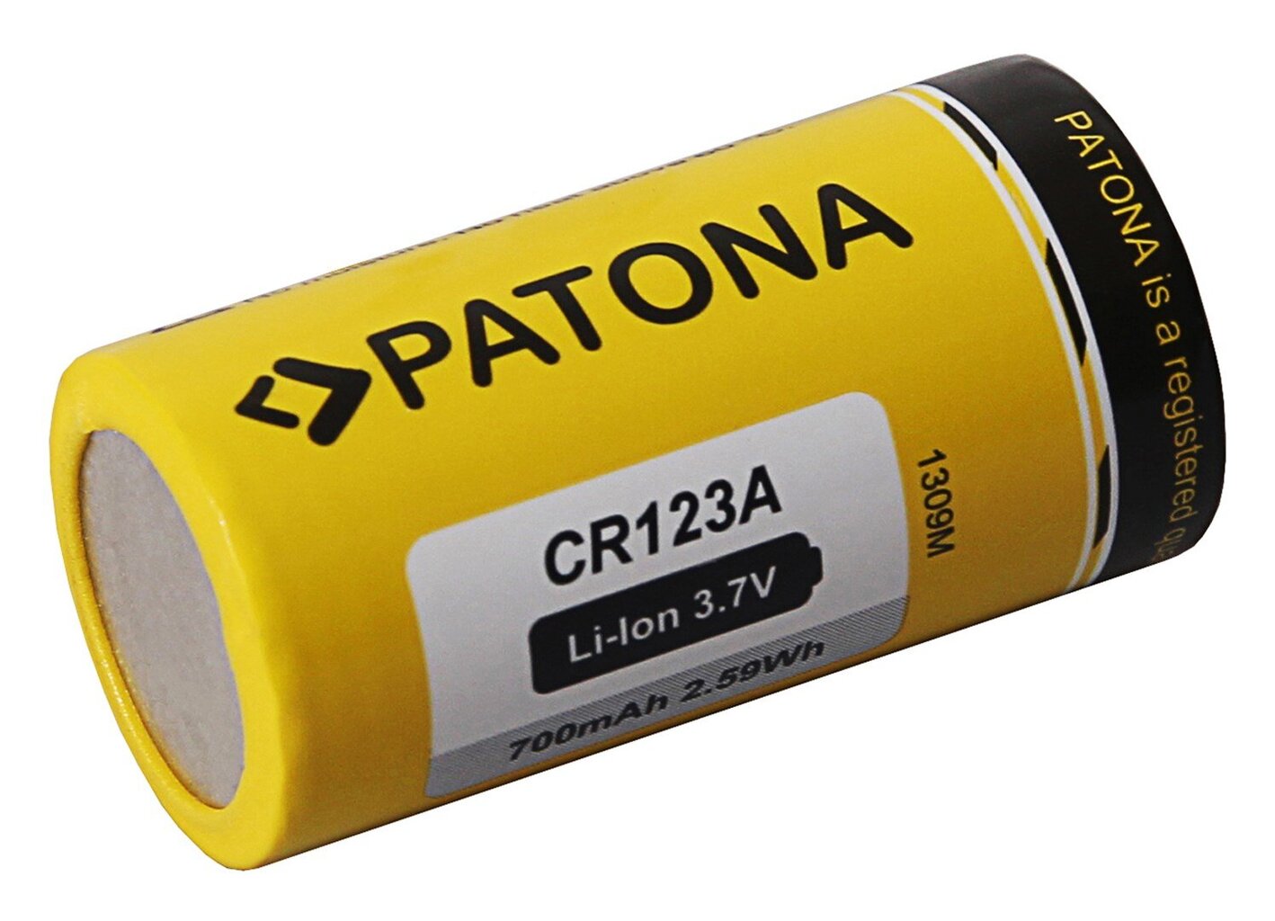 Patona PA-BA-1309 standarta CR123A 16340 LI-ION 3.7V 700mAh akumulators cena un informācija | Akumulatori fotokamerām | 220.lv