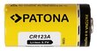 Patona PA-BA-1309 standarta CR123A 16340 LI-ION 3.7V 700mAh akumulators цена и информация | Akumulatori fotokamerām | 220.lv