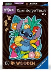 Ravensburger деревянный пазл на 150 элементов "Stitch" цена и информация | Пазлы | 220.lv