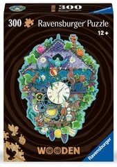 Koka puzle Ravensburger Cuckoo Clock, 300 d. cena un informācija | Puzles, 3D puzles | 220.lv