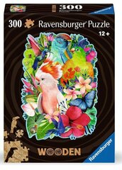 Ravensburger деревянный пазл на 300 элементов "Beautiful Birds" цена и информация | Пазлы | 220.lv