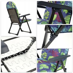 Saliekamais dārza krēsls Kadax Soller Granat, dažādu krāsu cena un informācija | Dārza krēsli | 220.lv