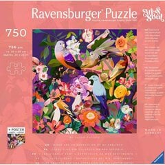 Puzle Ravensburger Art & Soul Bird watching, 750 d. cena un informācija | Puzles, 3D puzles | 220.lv