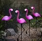 Lampa Flamingo ar saules baterijām Vergionic, rozā, 3 gab. cena un informācija | Āra apgaismojums | 220.lv