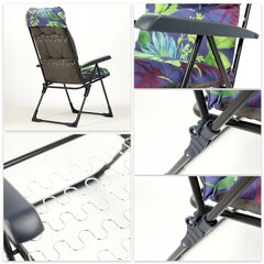 Saliekamais dārza krēsls Kadax Alicante Granatt, dažādu krāsu cena un informācija | Dārza krēsli | 220.lv