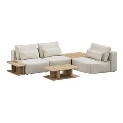 Riposo Ottimo 3 vietīgs stūra dīvāns ar galdu komplektu cena un informācija | Stūra dīvāni | 220.lv