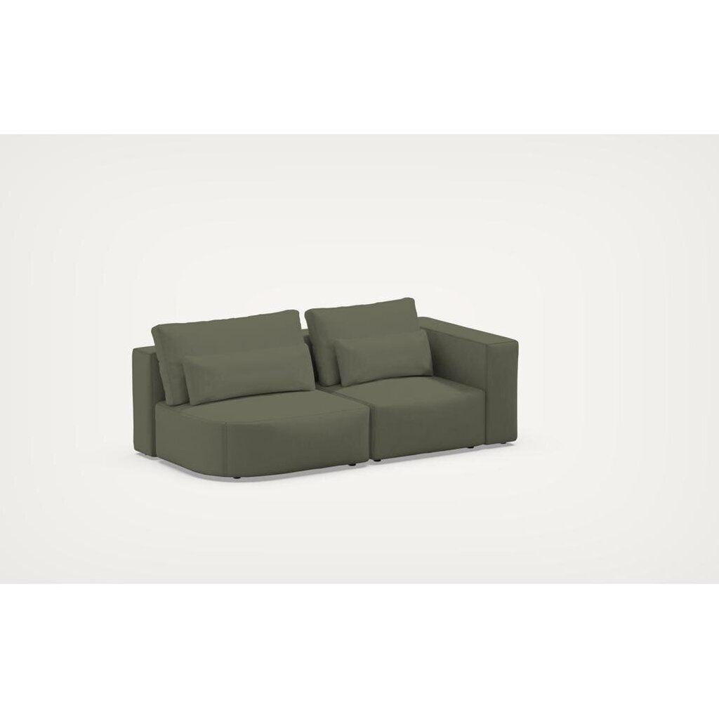 Riposo ottimo 2-vietīgs dīvāns ar noapaļotiem galiem цена и информация | Dīvāni | 220.lv