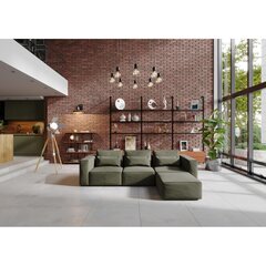 RIPOSO OTTIMO 3-местный диван с пуфом цена и информация | Угловые диваны | 220.lv