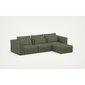 Riposo ottimo 3 vietīgs dīvāns ar pufu cena un informācija | Stūra dīvāni | 220.lv
