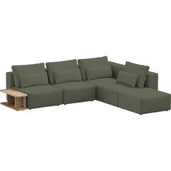 RIPOSO OTTIMO 3-местный угловой диван с приставным столиком цена и информация | Угловые диваны | 220.lv