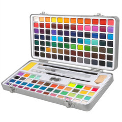 Akvareļkrāsas krāsu komplekts Ragi, 128 d. cena un informācija | Modelēšanas un zīmēšanas piederumi | 220.lv