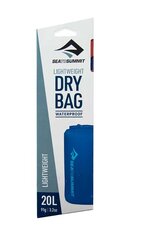 Ūdensnecaurlaidīga soma Sea To Summit Lightweight Dry Bag, 20 l, zila cena un informācija | Ūdensizturīgas somas, maisi, lietusmēteļi | 220.lv