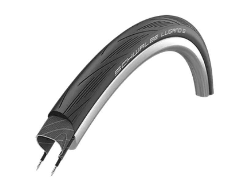 Riepa 28" Schwalbe Lugano II Endurance HS 471, melna cena un informācija | Velo riepas, kameras | 220.lv