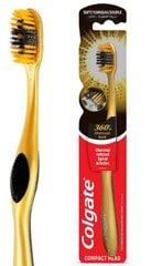 Zobu birste Colgate 360Gold Toothbrush, mīksta, 1 gab. cena un informācija | Zobu pastas, birstes | 220.lv