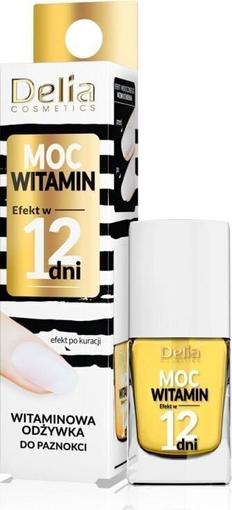 Nagu serums Delia Cosmetics Vitamīnu spēks, 11 ml цена и информация | Nagu lakas, stiprinātāji | 220.lv