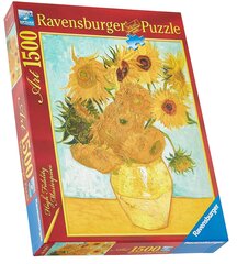 Ravensburger пазл на 1500 элементов "Vincent van Gogh: Sunflowers" цена и информация | Пазлы | 220.lv