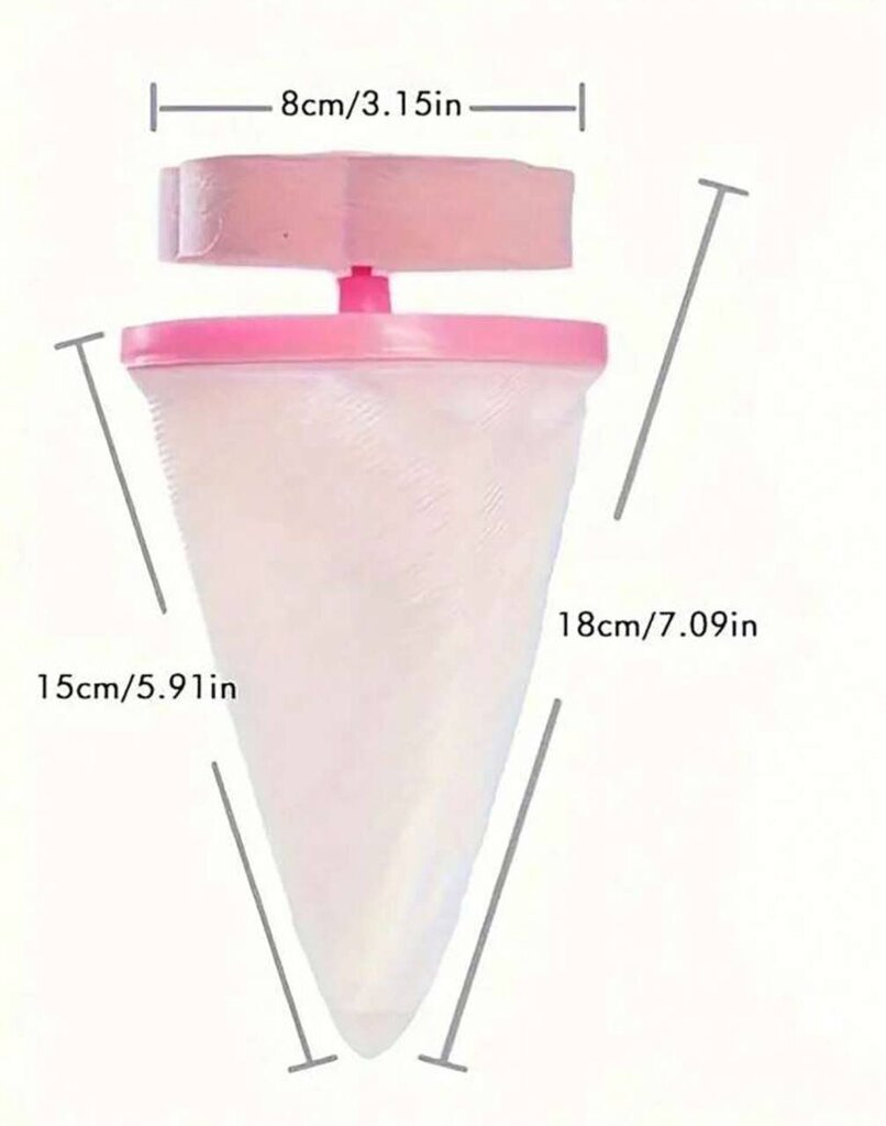 Plastmasas matu filtrs matu noņemšanai, Electronics LV-826, 3 gb cena un informācija | Vannas istabas aksesuāri | 220.lv