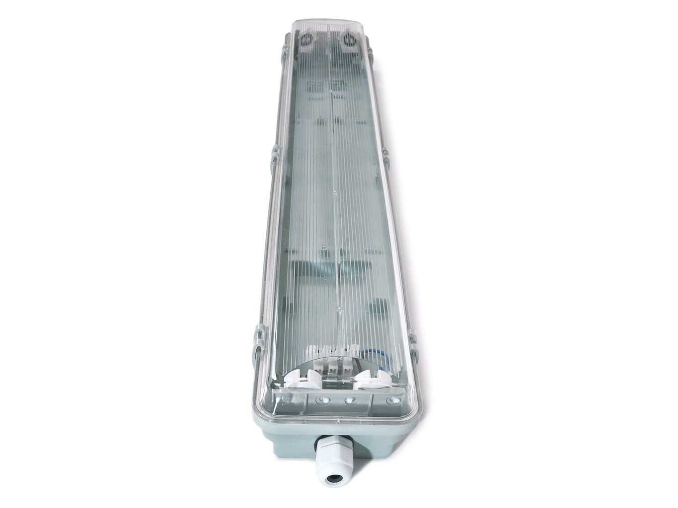 Koloreno hermētisks gaismeklis + 2x LED dienasgaismas lampas cena un informācija | Griestu lampas | 220.lv