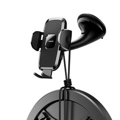 Магнитный держатель телефона на вентиляционную решетку Joyroom Magic JR-ZS205, черный цена и информация | Держатели для телефонов | 220.lv