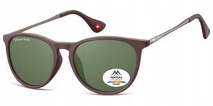 Женские поляризованные овальные коричневые солнцезащитные очки UV400 MP24F цена и информация | Женские солнцезащитные очки | 220.lv