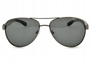 Мужские ультрафиолетовые поляризованные солнцезащитные очки Pilot Sunglasses Men's + Gratis POL-83-1 цена и информация | Женские солнцезащитные очки | 220.lv