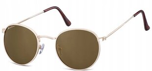LENONKI Очки коричневые женские RETRO HIPPIE S92B цена и информация | Женские солнцезащитные очки | 220.lv