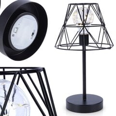 Настольная лампа со светодиодами, черная цена и информация | Настольные лампы | 220.lv