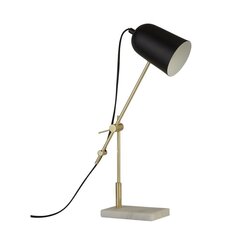 Galda lampa Searchlight Odyssey EU60880BK cena un informācija | Galda lampas | 220.lv