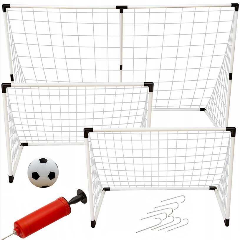 Futbola komplekts Yeefun, 120,1 x 185,1 x 70,1 cm цена и информация | Futbola vārti un tīkls | 220.lv