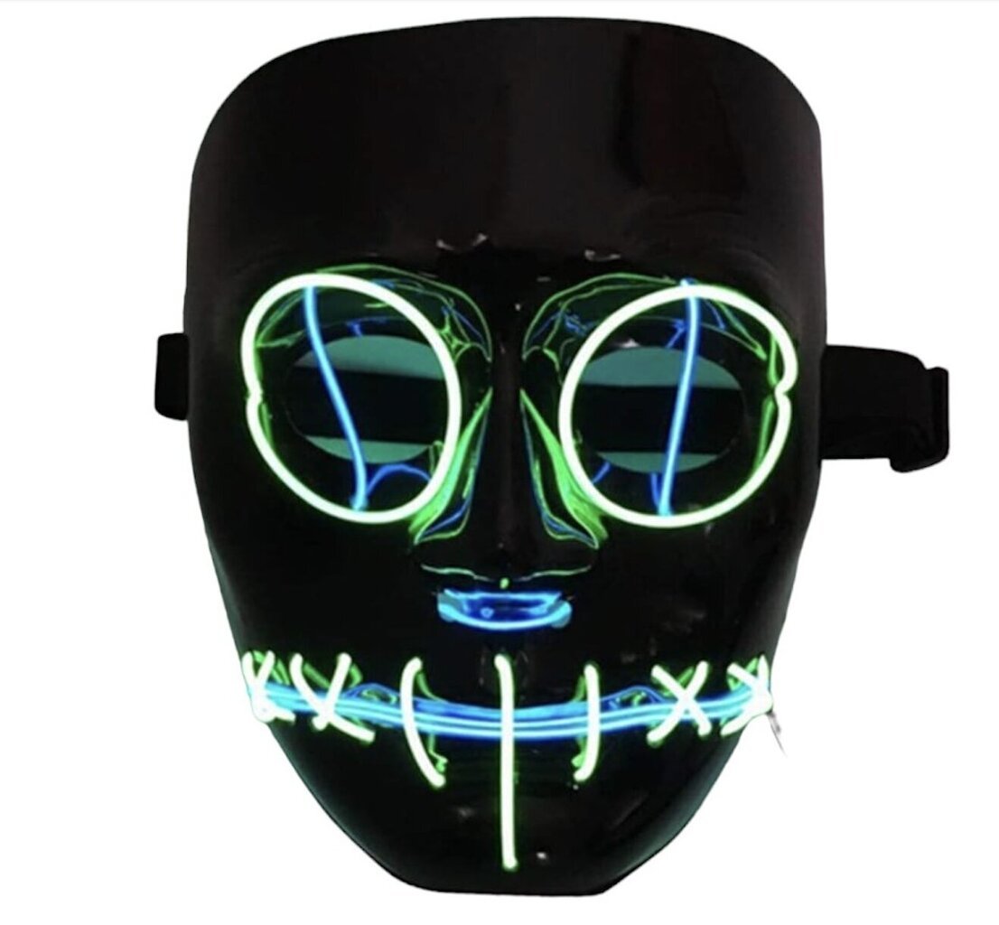 LED maska ​​SOUTHSKY® cena un informācija | Karnevāla kostīmi, maskas un parūkas | 220.lv