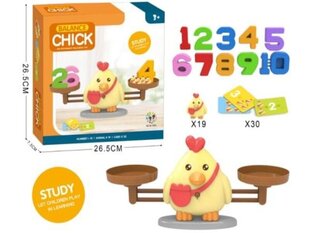 Izglītojoša līdzsvara spēle Chick Balance Child cena un informācija | Attīstošās rotaļlietas | 220.lv