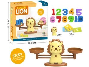 Mācību skaitīšanas spēle Lion Balance Shuffleboard Balance цена и информация | Настольные игры, головоломки | 220.lv