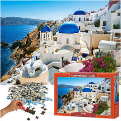 Puzle Castorland Summer in Santorini, 500 d. cena un informācija | Puzles, 3D puzles | 220.lv